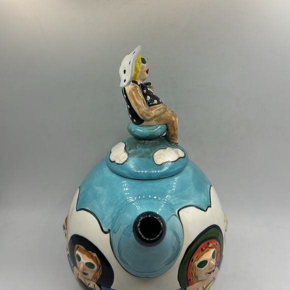 Funseekers Tea Pot Big Day at the Beach Janice Joplin - Picture 6 of 10